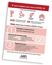 COVID-19 Important Information PDF COVID-19 Important Information PDF