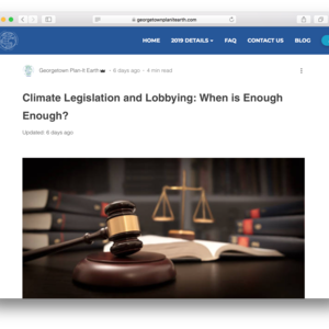 Georgetown Plan-It Earth