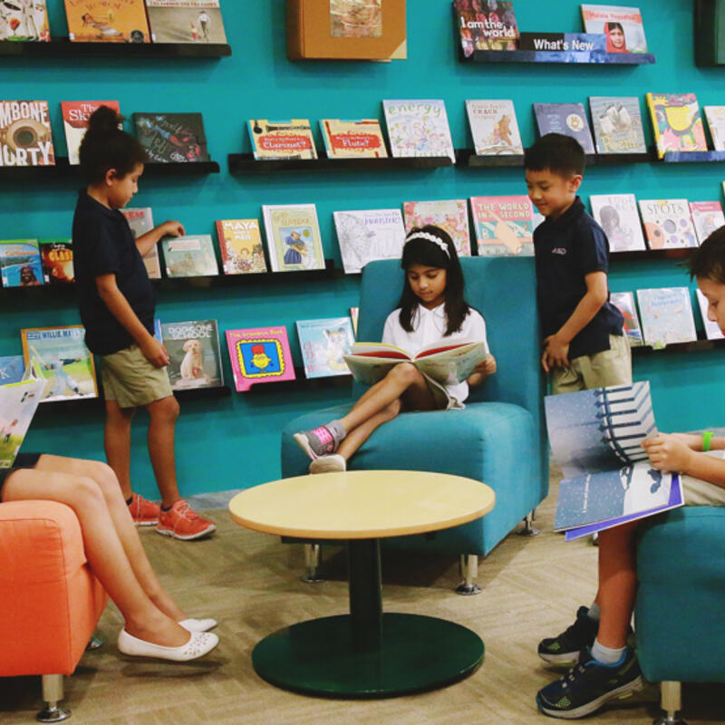 Children in Library