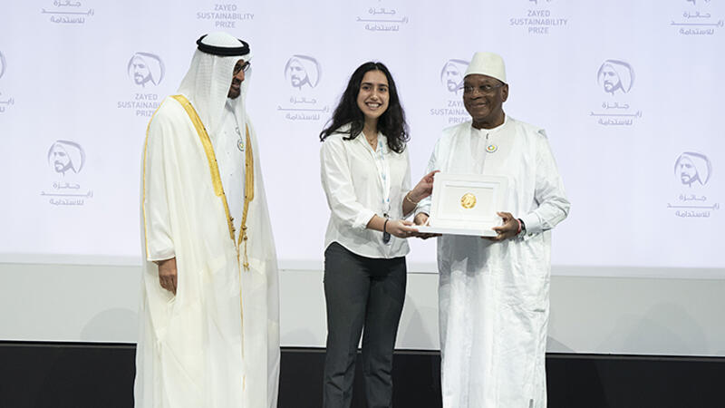 ASD wins the Zayed Sustainability Prize (Global High Schools, MENA region)